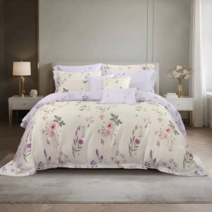 Akemi ผ้านวม 6 ฟุต TENCEL™ Lyocell Ardent Prints Collection 900 เส้นด้าย